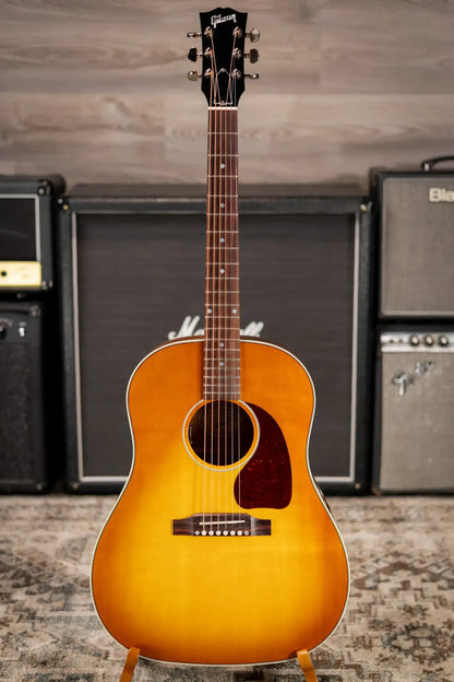 Gibson J-45 Standard Acoustic/Electric Guitar - Heritage Cherry Sunburst with Hardshell Case