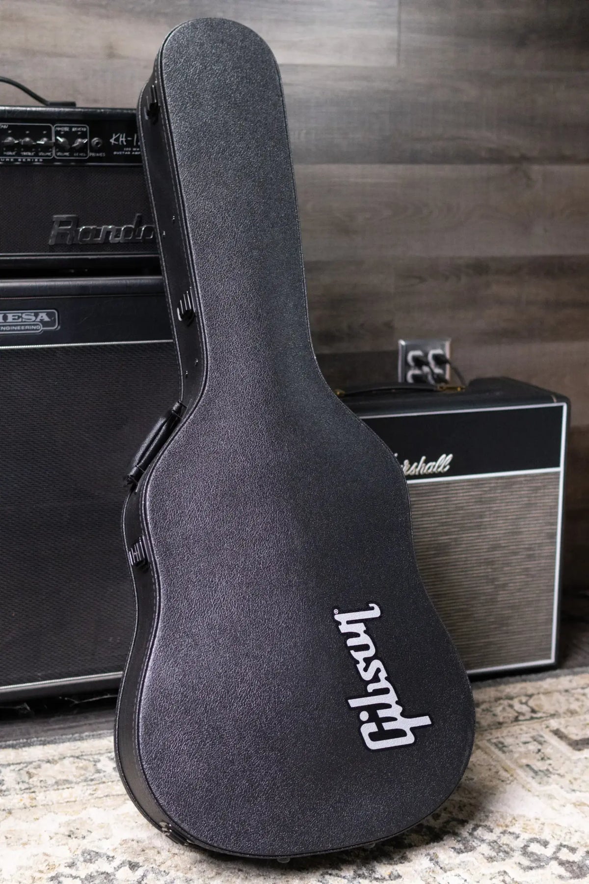 Gibson J-45 Standard HiFi DNA Acoustic/Electric Guitar - Vintage Sunburst with Hardshell Case