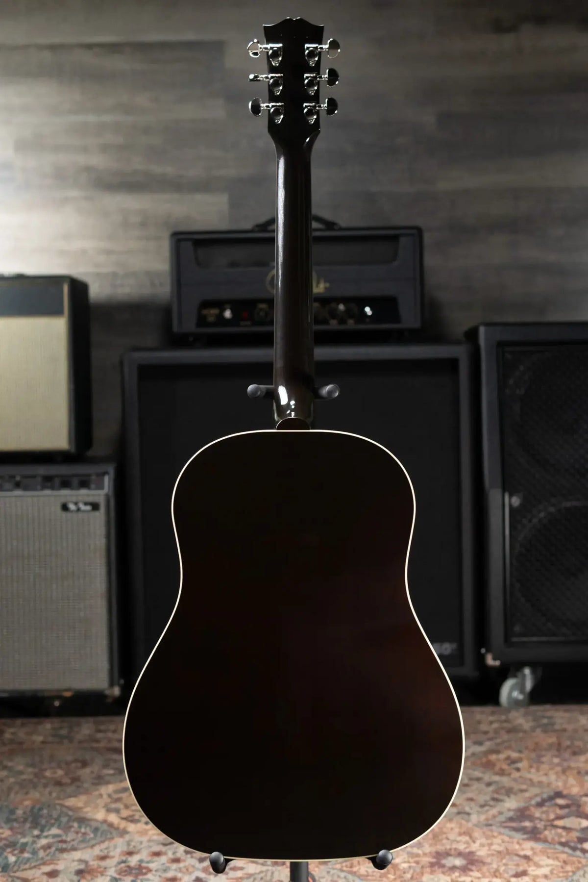 Gibson J-45 Standard Acoustic/Electric Guitar - Vintage Sunburst with Hardshell Case