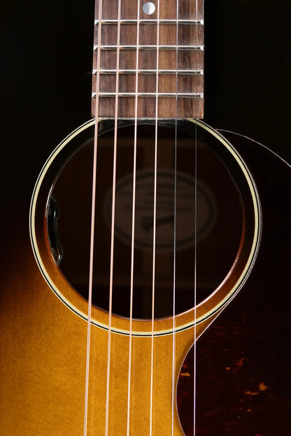 Gibson J-45 Standard Acoustic/Electric Guitar - Vintage Sunburst with Hardshell Case