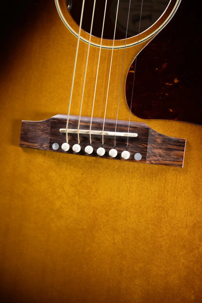 Gibson J-45 Standard Acoustic/Electric Guitar - Vintage Sunburst with Hardshell Case