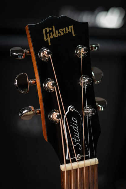 Gibson J-45 Studio Rosewood Acoustic/Electric Guitar - Satin Rosewood Burst with Hardshell Case - Floor Model