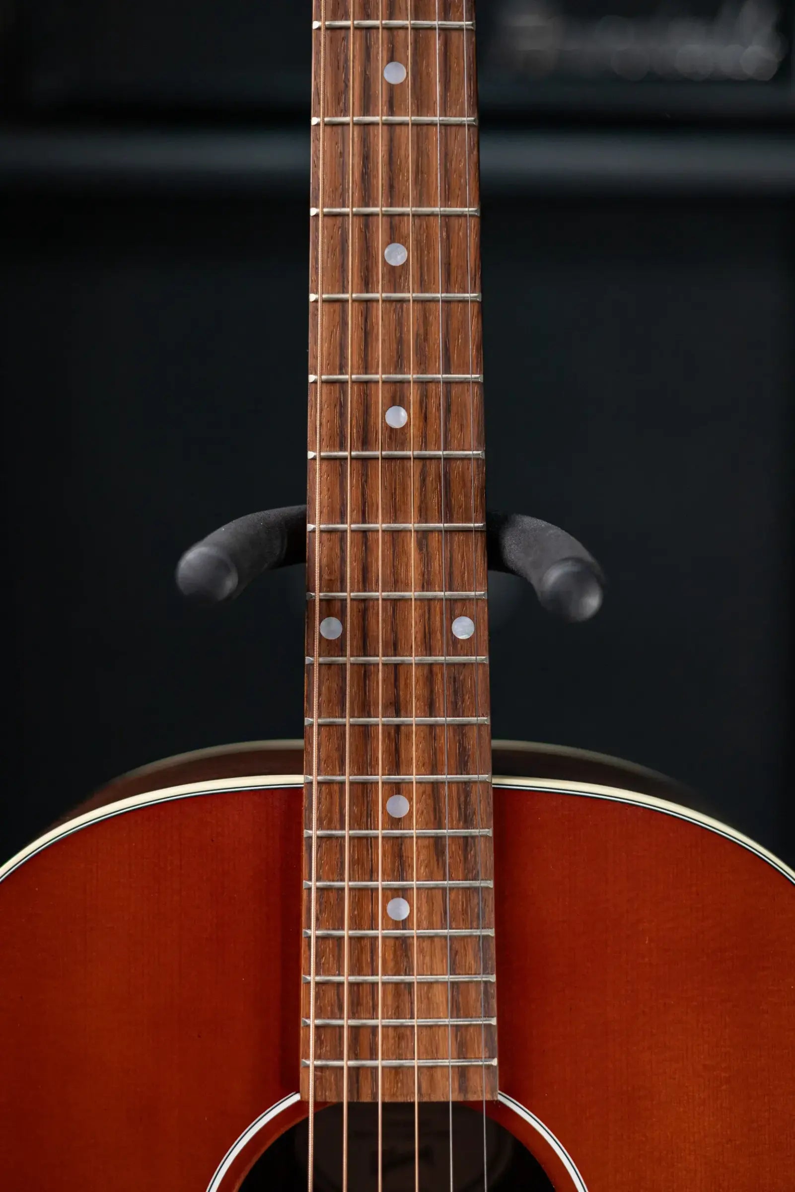 Gibson J-45 Studio Rosewood Acoustic/Electric Guitar - Satin Rosewood Burst with Hardshell Case - Floor Model