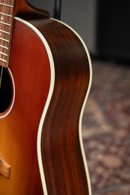 Gibson J-45 Studio Rosewood Acoustic/Electric Guitar - Satin Rosewood Burst with Hardshell Case - Floor Model