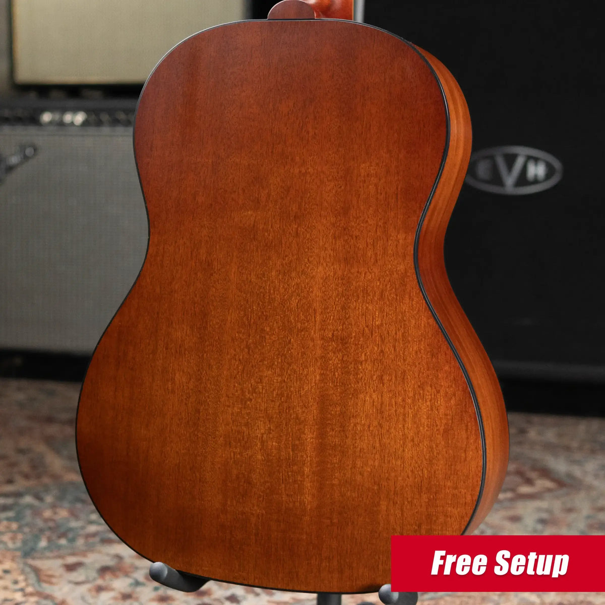 Gibson LG-2 All Mahogany Faded Acoustic/Electric Guitar - Vintage Sunburst with Hardshell Case