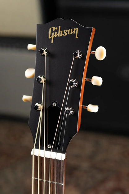Gibson LG-2 All Mahogany Faded Acoustic/Electric Guitar - Vintage Sunburst with Hardshell Case