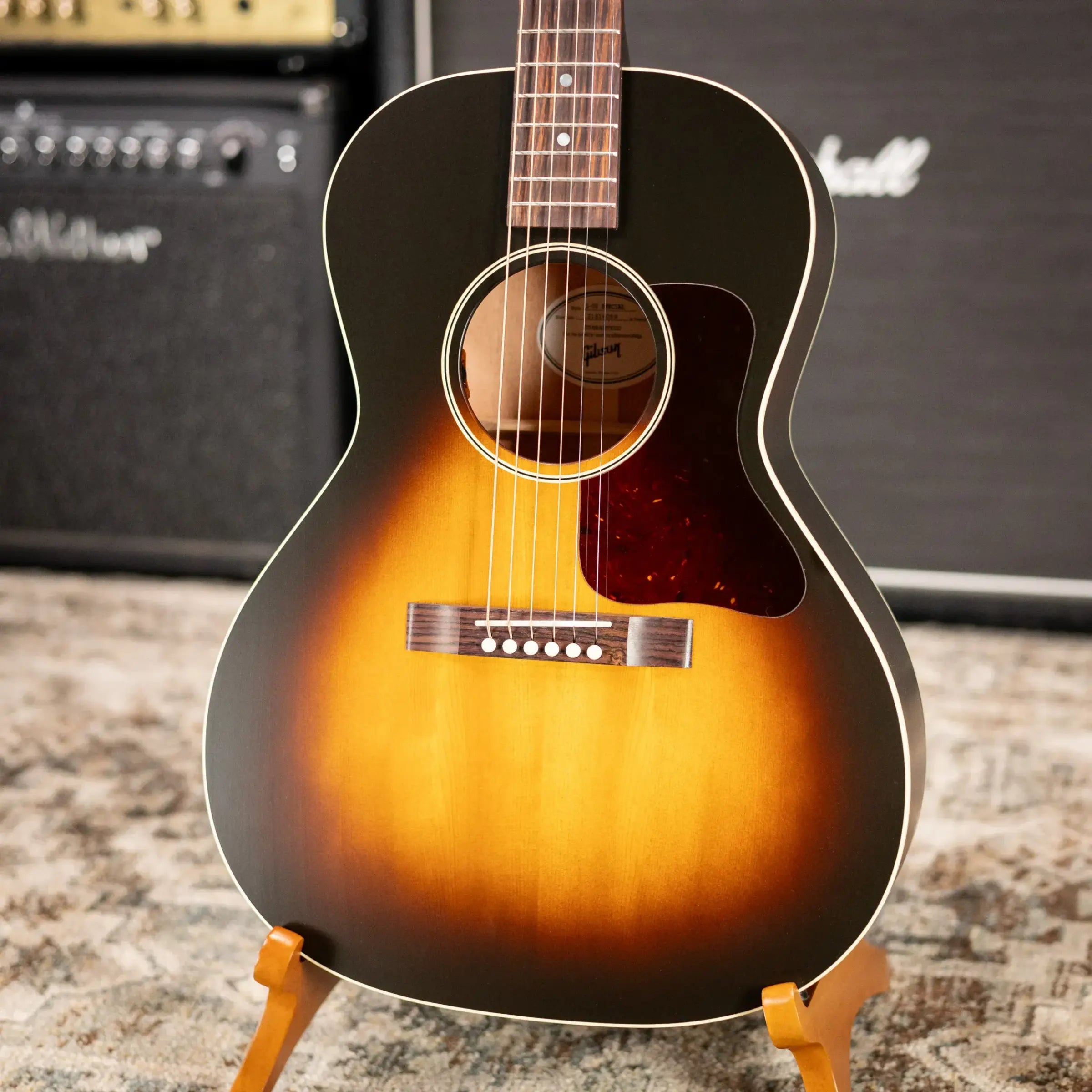 Gibson L-00 Special Acoustic/Electric Guitar - Satin Vintage Sunburst with Gig Bag