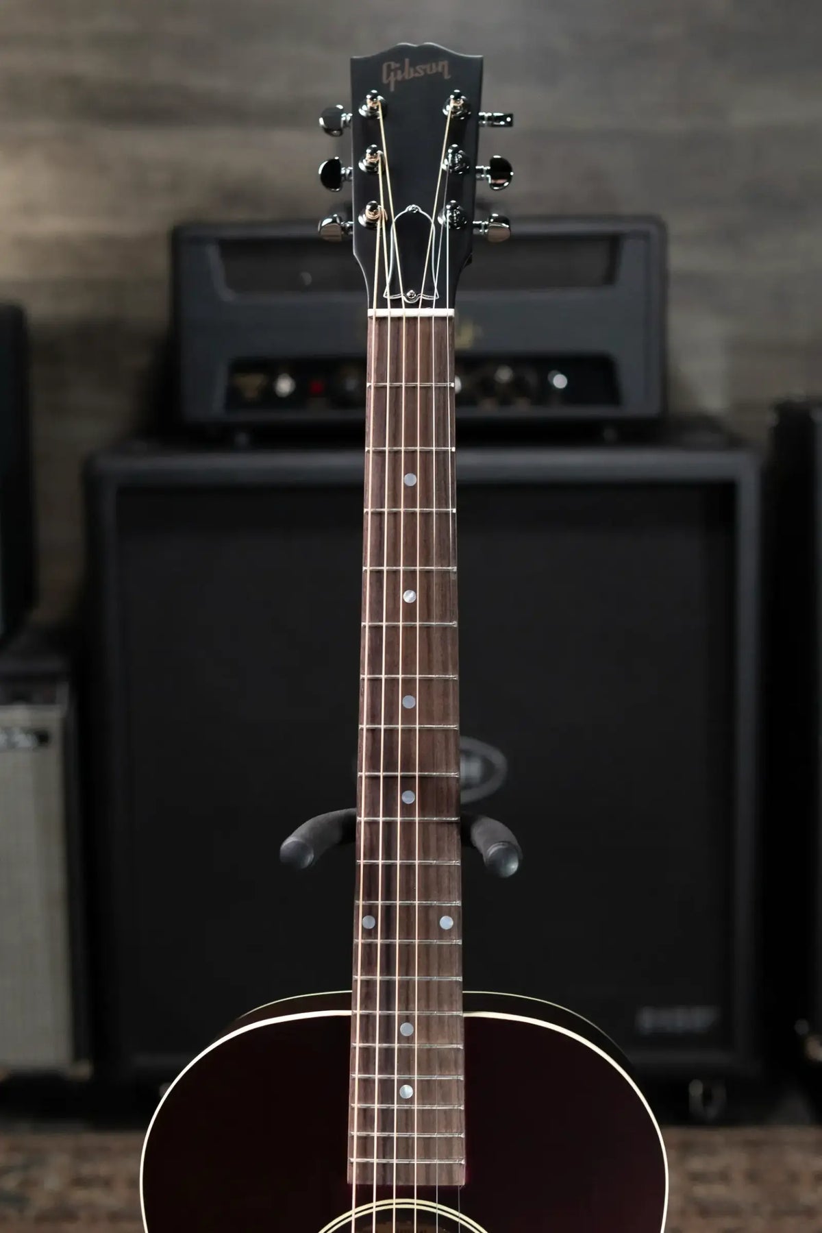 Gibson L-00 Special Acoustic/Electric Guitar - Satin Wine Red with Gig Bag