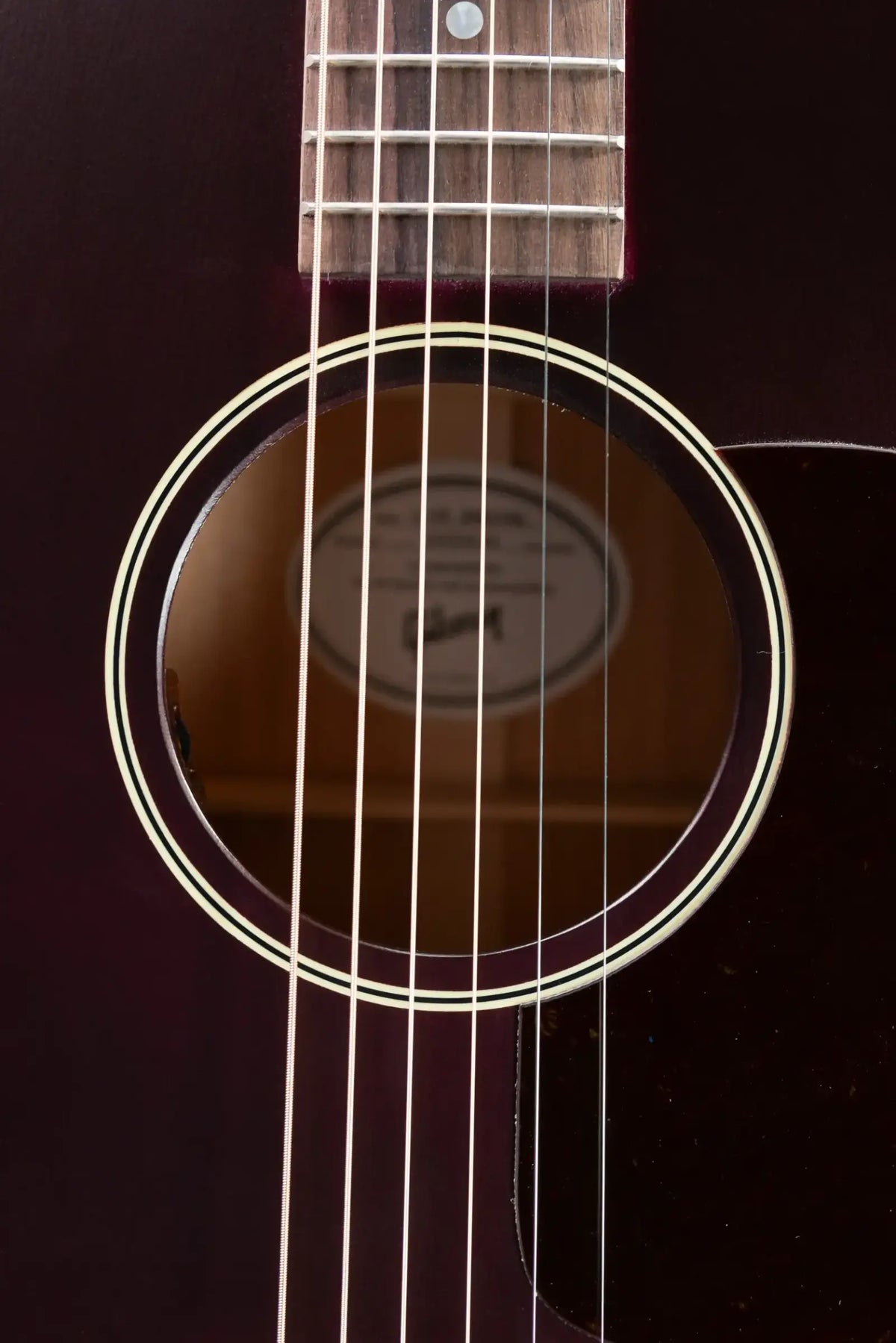 Gibson L-00 Special Acoustic/Electric Guitar - Satin Wine Red with Gig Bag