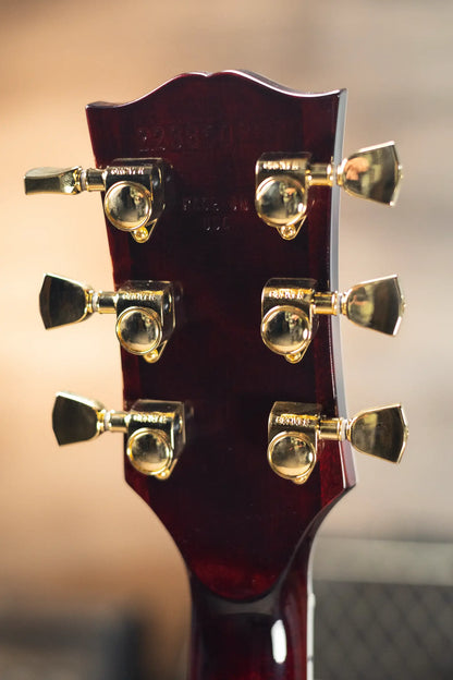 Gibson Les Paul Custom 70s Electric Guitar - Wine Red with Hardshell Case