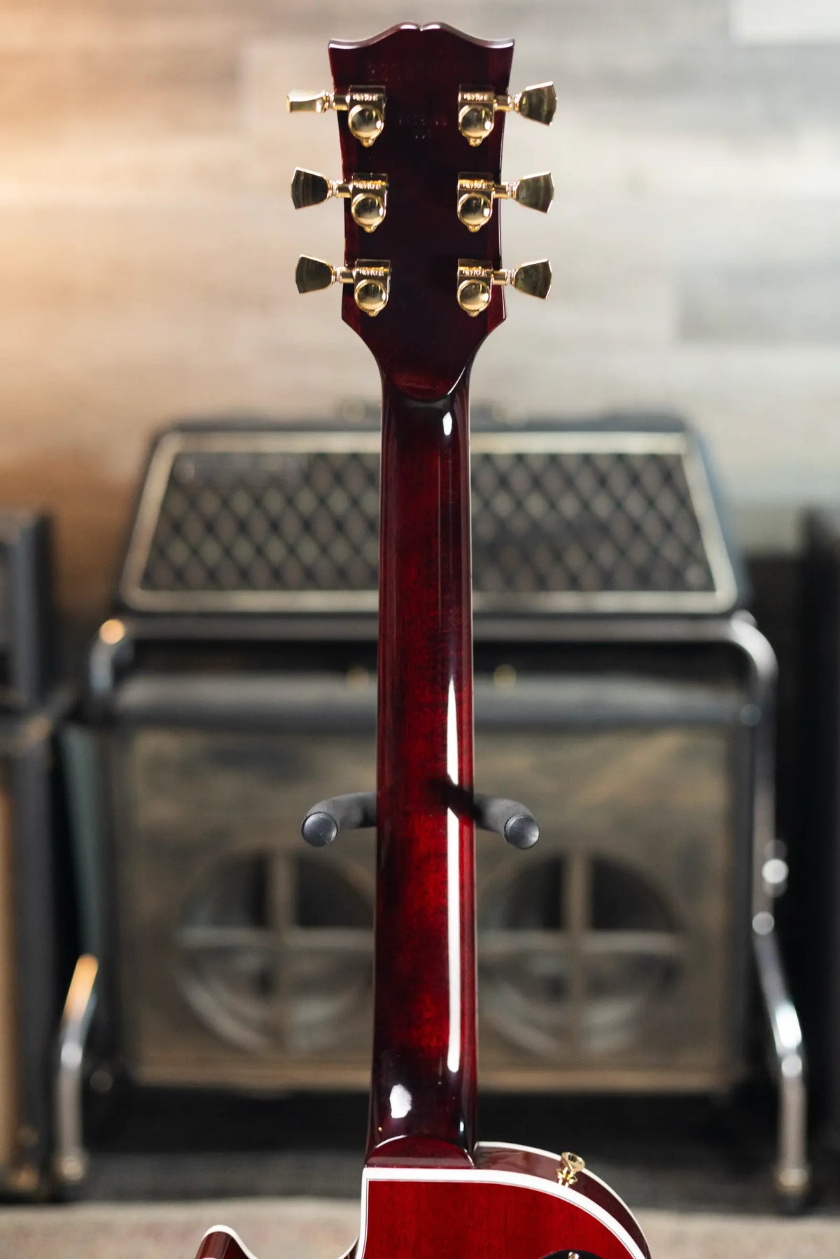 Gibson Les Paul Custom 70s Electric Guitar - Wine Red with Hardshell Case