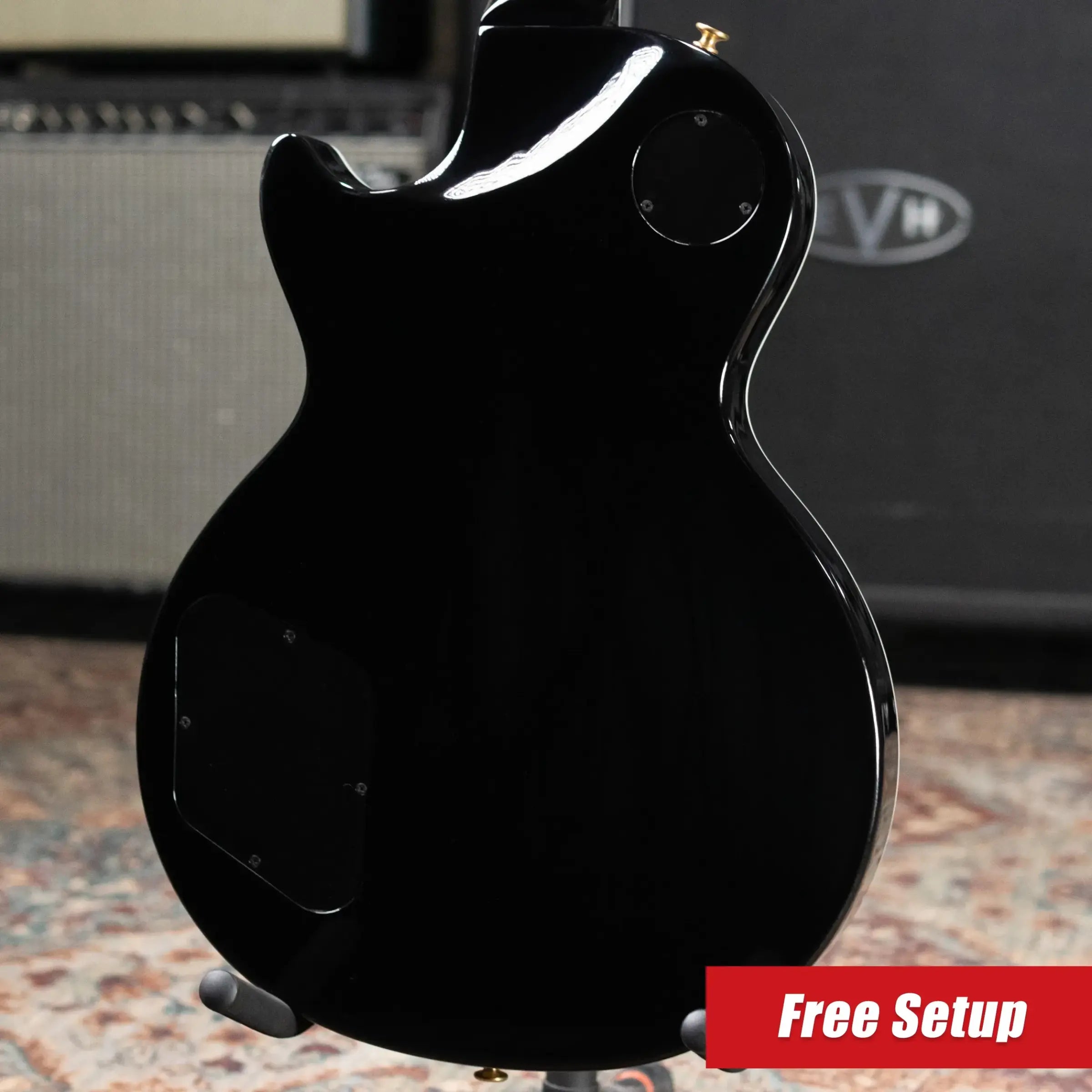 Gibson Les Paul Modern Supreme Electric Guitar - Transparent Ebony Burst with Hardshell Case