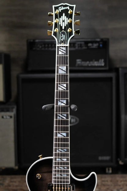 Gibson Les Paul Modern Supreme Electric Guitar - Transparent Ebony Burst with Hardshell Case