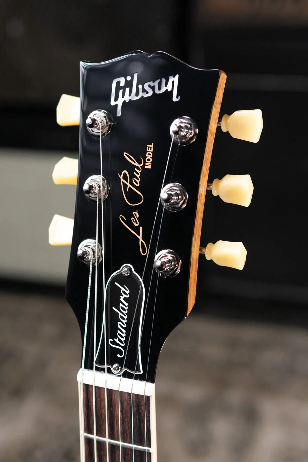 Gibson Les Paul Standard 50s Figured Top Electric Guitar - Honey Amber with Hardshell Case