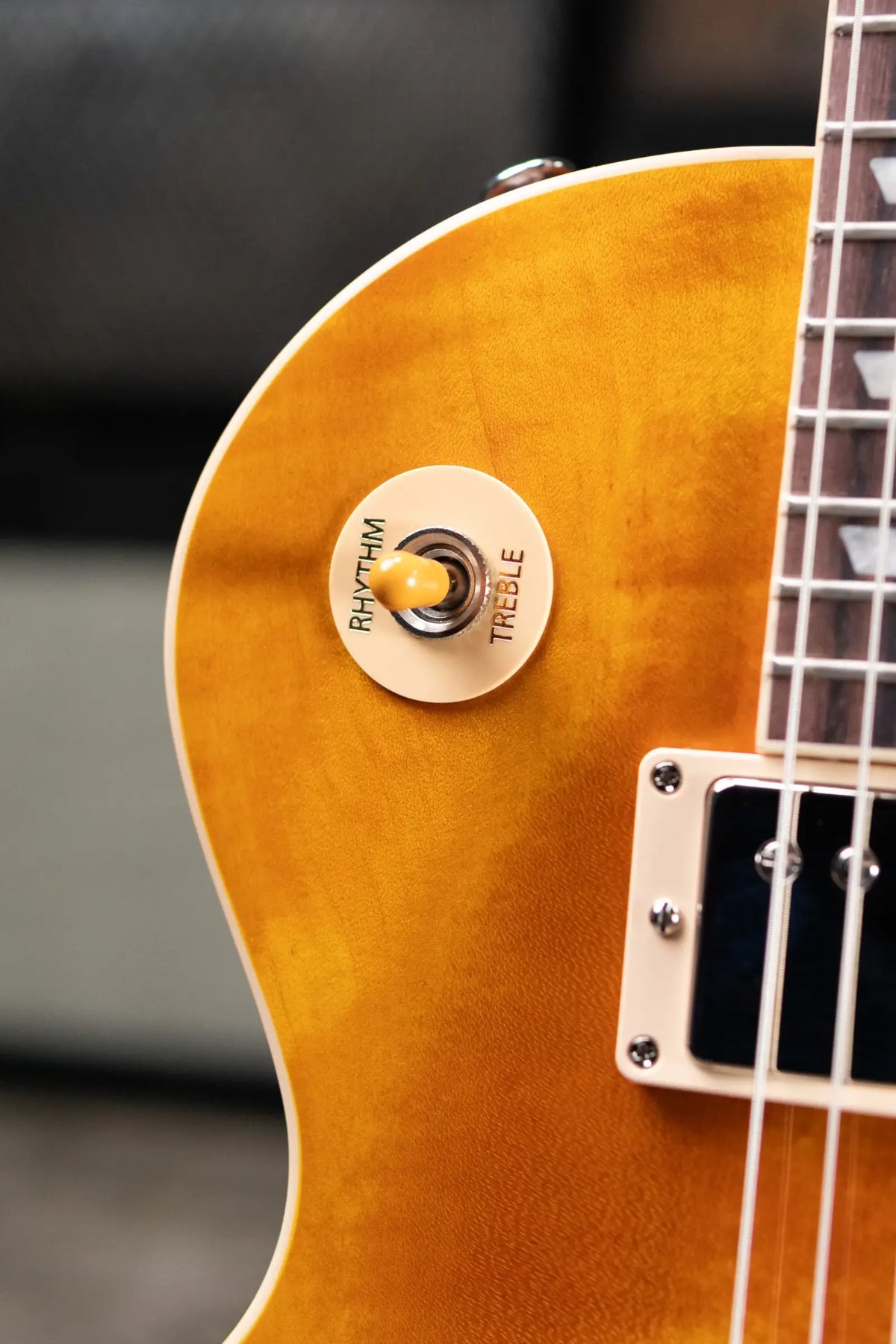 Gibson Les Paul Standard 50s Figured Top Electric Guitar - Honey Amber with Hardshell Case