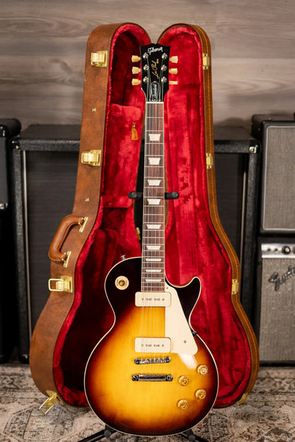 Gibson Les Paul Standard '50s P-90 Electric Guitar - Tobacco Burst with Hardshell Case