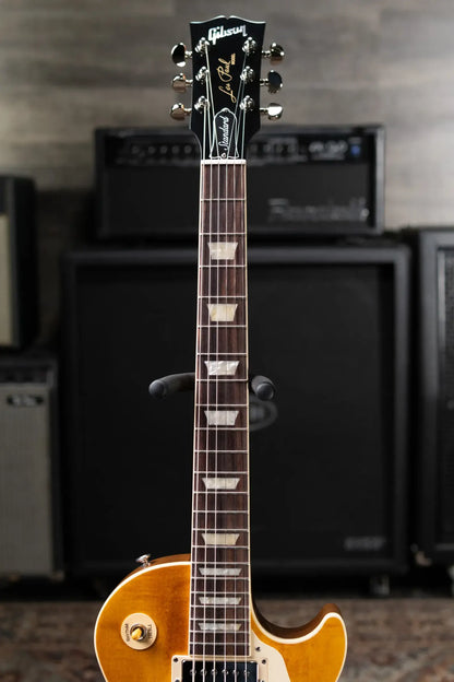Gibson Les Paul Standard '60s Figured Top Electric Guitar - Honey Amber with Hardshell Case