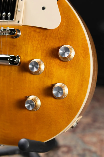 Gibson Les Paul Standard '60s Figured Top Electric Guitar - Honey Amber with Hardshell Case