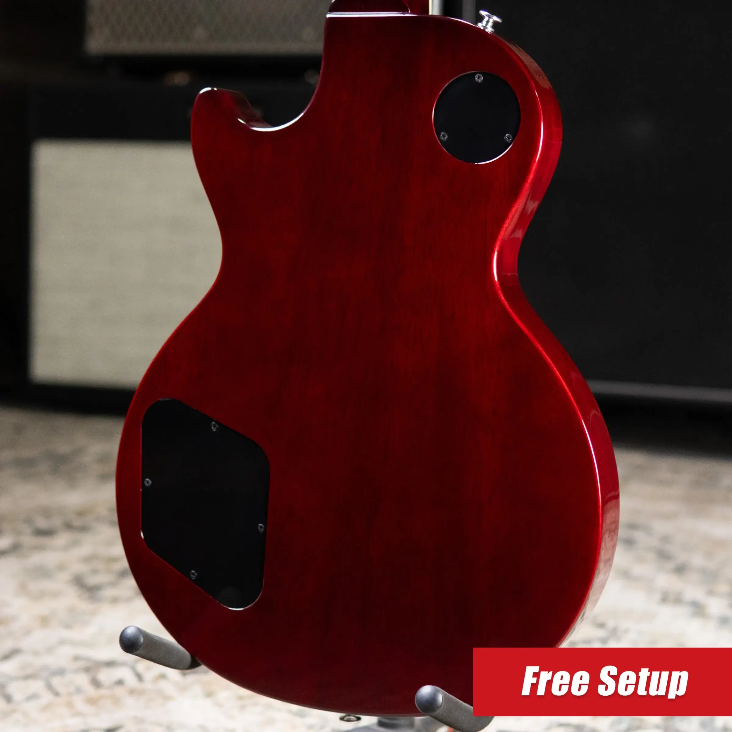 Gibson Les Paul Studio Electric Guitar - Wine Red with Gig Bag