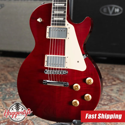 Gibson Les Paul Studio Session Electric Guitar - Cherry with Softshell Gig Bag