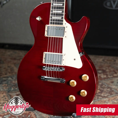 Gibson Les Paul Studio Session Electric Guitar - Cherry with Softshell Gig Bag