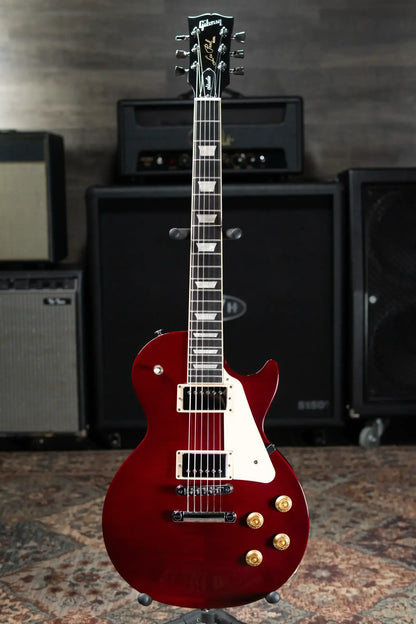 Gibson Les Paul Studio Session Electric Guitar - Cherry with Softshell Gig Bag