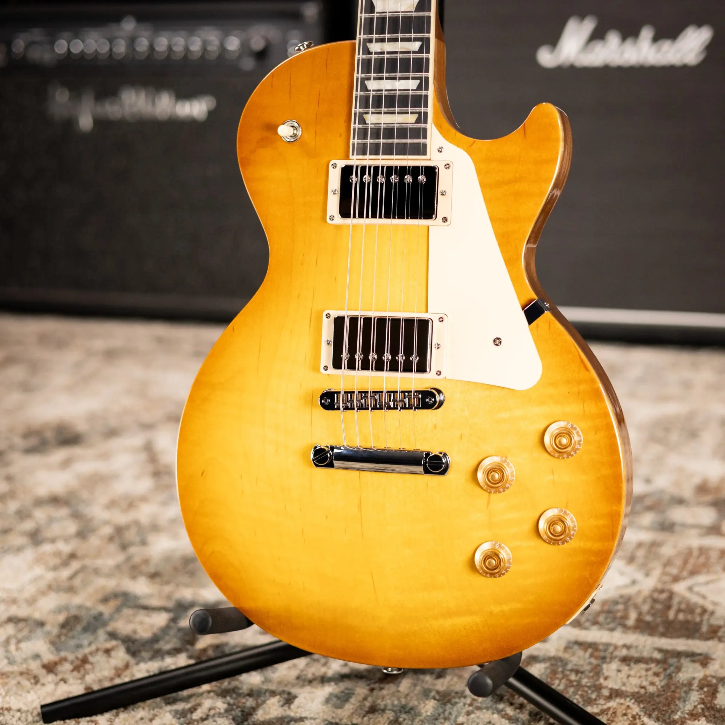 Gibson Les Paul Studio Session Electric Guitar - Honeyburst with Gig Bag