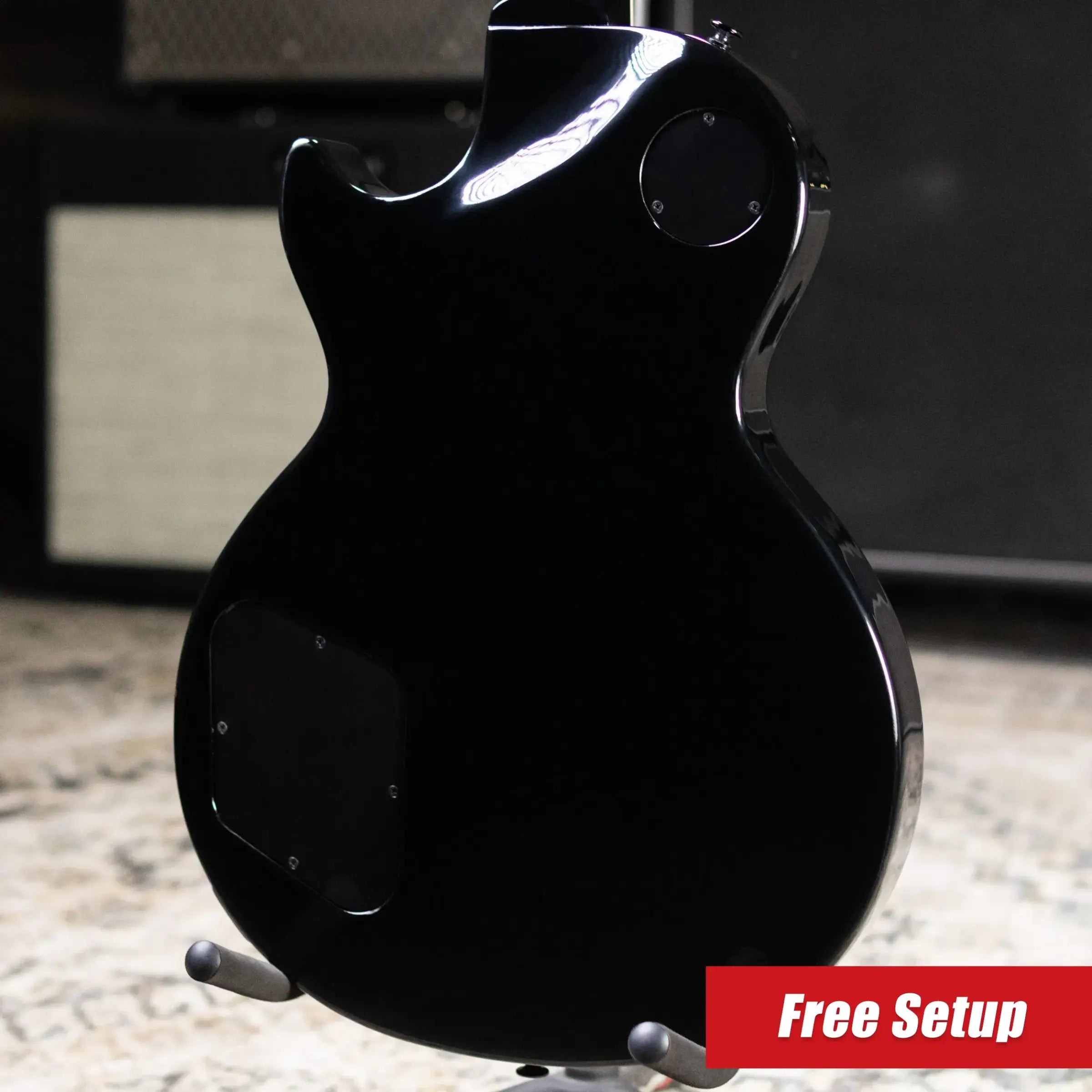 Gibson Les Paul Studio Session Electric Guitar - Translucent Ebony Burst with Gig Bag