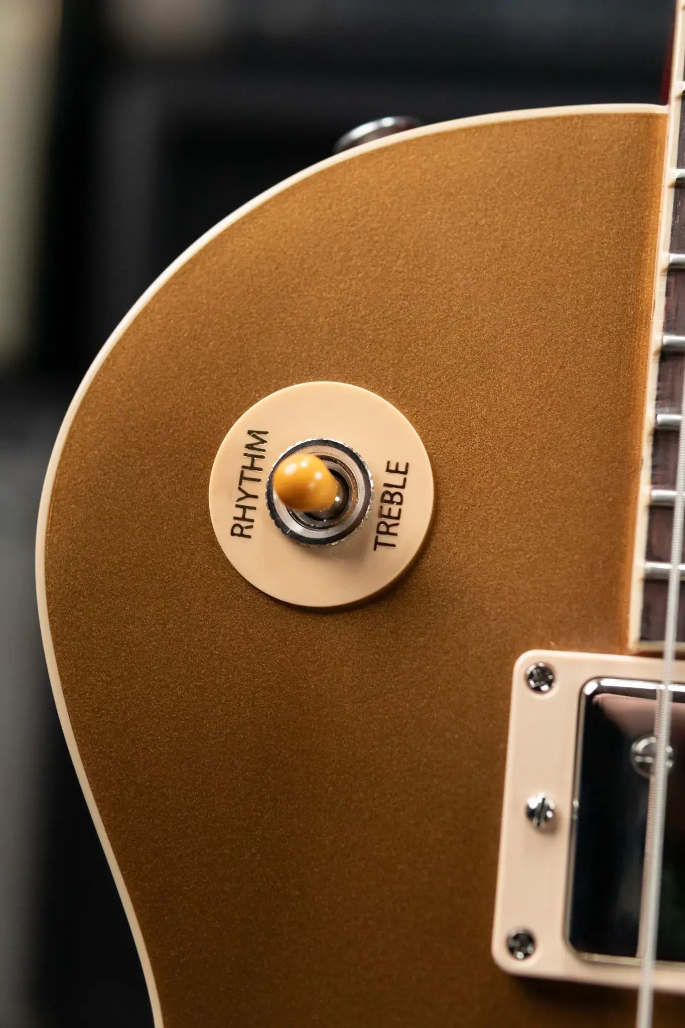 Gibson Mary Ford Signature Les Paul Standard Electric Guitar - Gold Top/Cherry Back with Hardshell Case