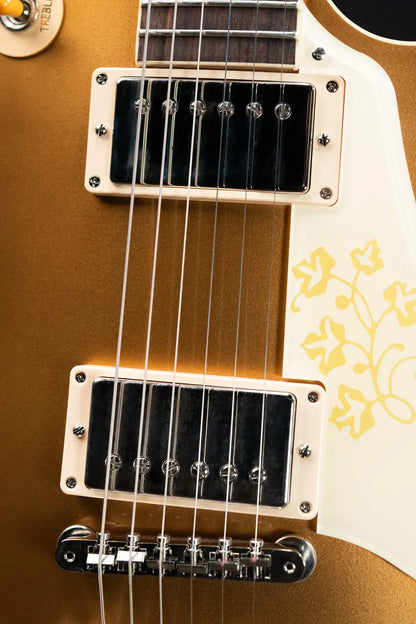 Gibson Mary Ford Signature Les Paul Standard Electric Guitar - Gold Top/Cherry Back with Hardshell Case