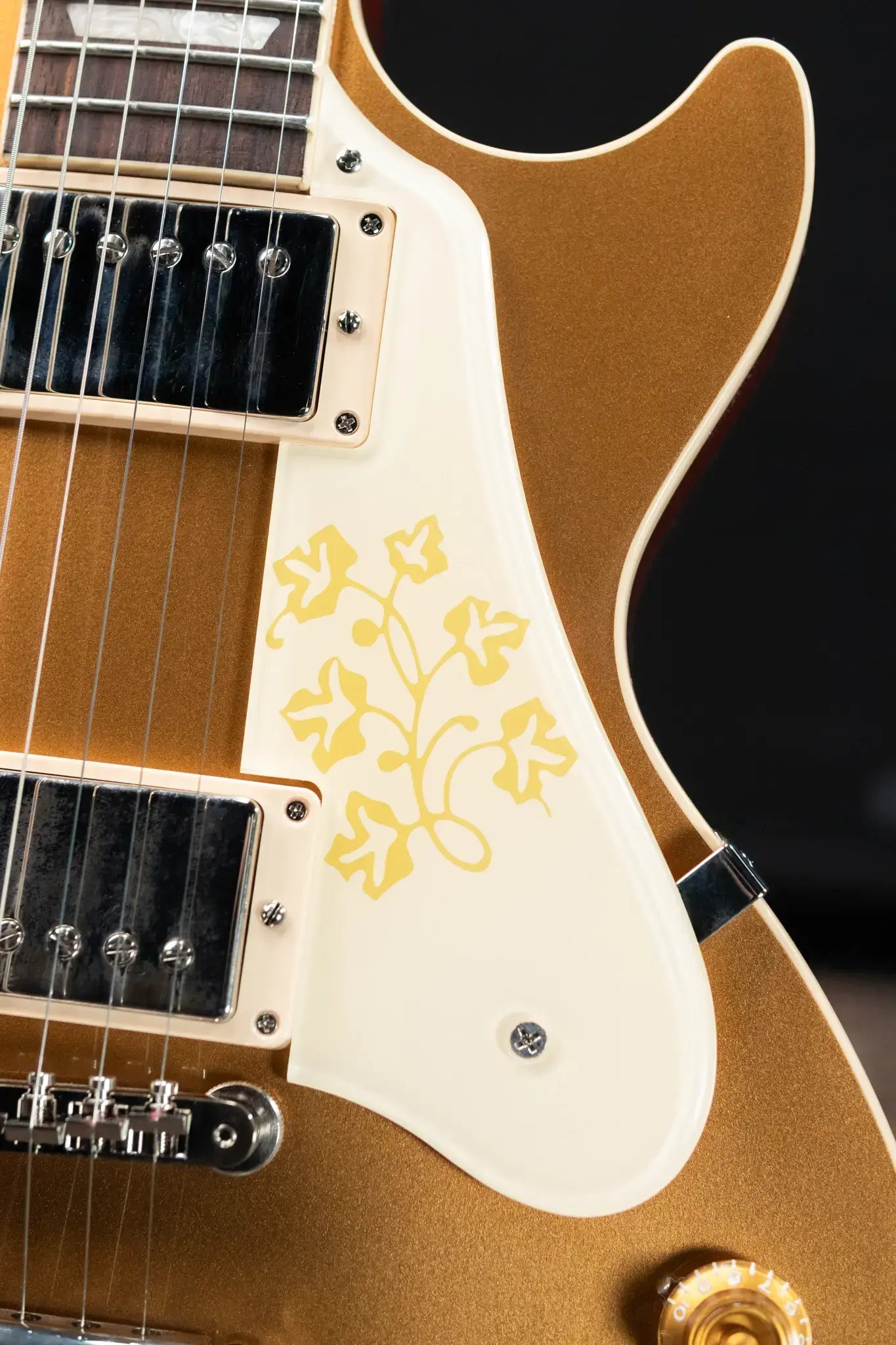 Gibson Mary Ford Signature Les Paul Standard Electric Guitar - Gold Top/Cherry Back with Hardshell Case