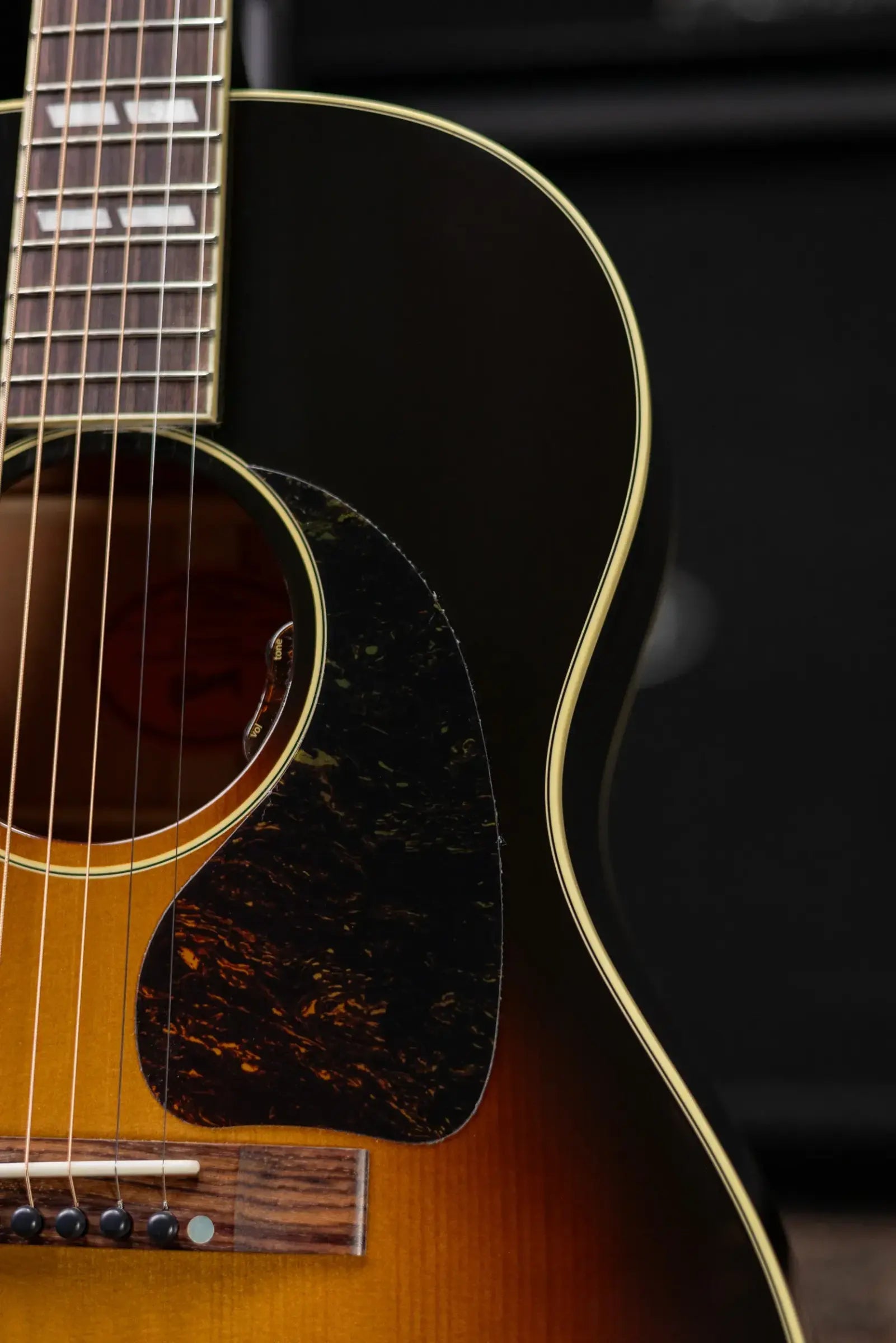 Gibson Nathaniel Rateliff Signature LG-2 Western Acoustic/Electric Guitar - Vintage Sunburst with Hardshell Case