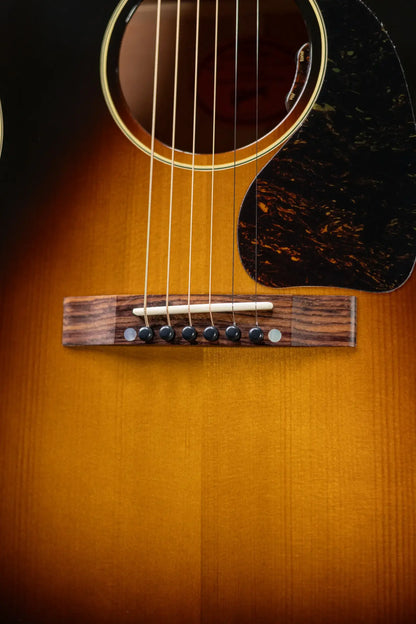 Gibson Nathaniel Rateliff Signature LG-2 Western Acoustic/Electric Guitar - Vintage Sunburst with Hardshell Case