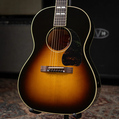 Gibson Nathaniel Rateliff Signature LG-2 Western Acoustic/Electric Guitar - Vintage Sunburst with Hardshell Case