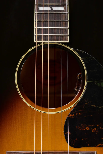Gibson Nathaniel Rateliff Signature LG-2 Western Acoustic/Electric Guitar - Vintage Sunburst with Hardshell Case