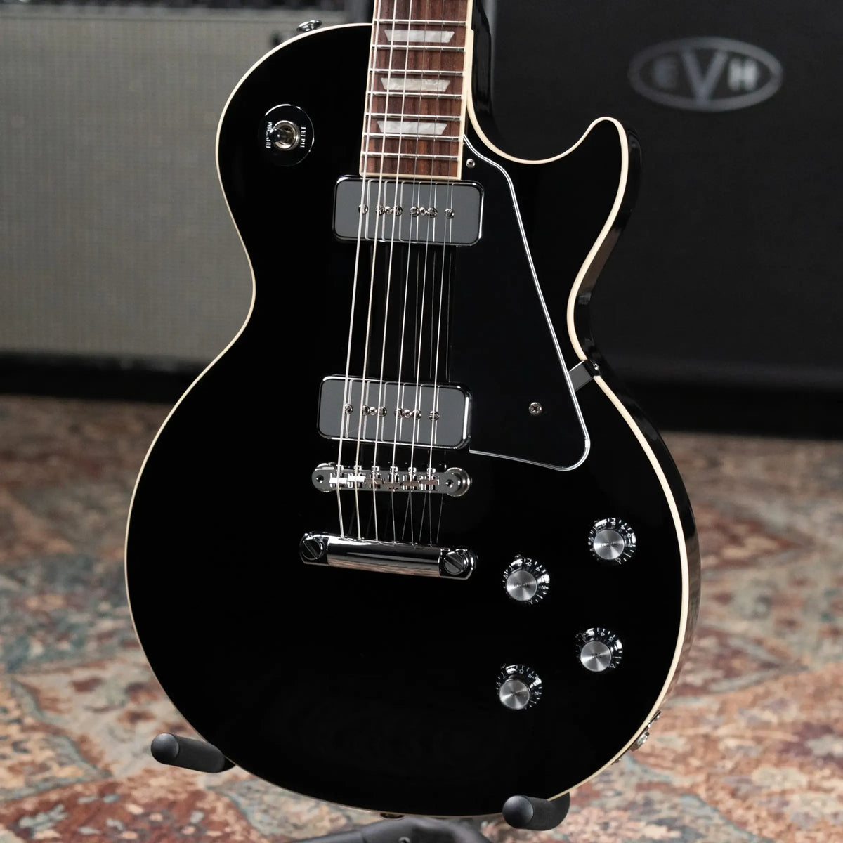 Gibson Noel Gallagher Signature Les Paul Standard Electric Guitar - Ebony with Hardshell Case