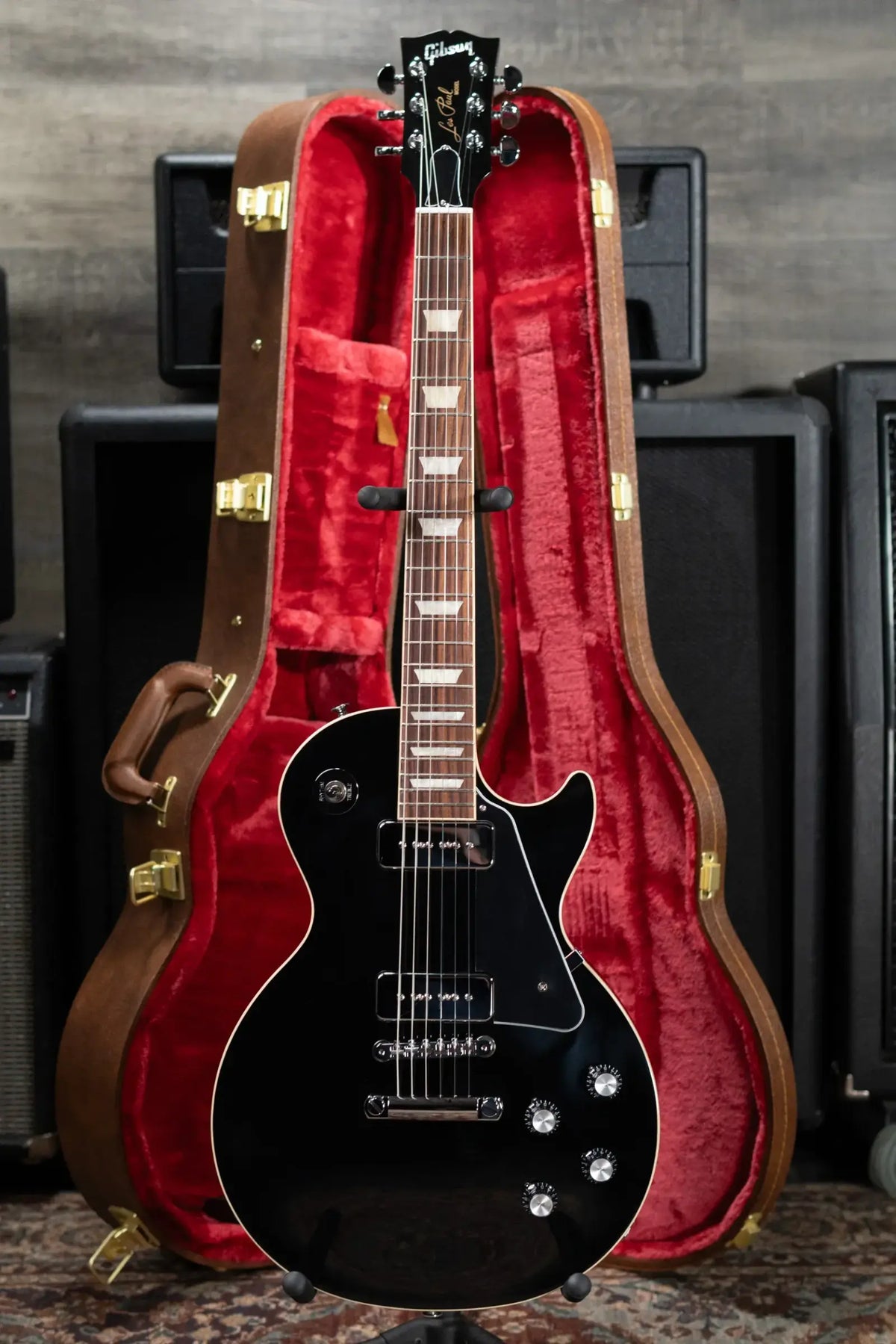 Gibson Noel Gallagher Signature Les Paul Standard Electric Guitar - Ebony with Hardshell Case