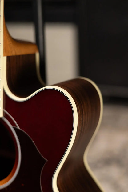 Gibson Parlor Rosewood EC Acoustic/Electric Guitar - Rosewood Burst with Hardshell Case