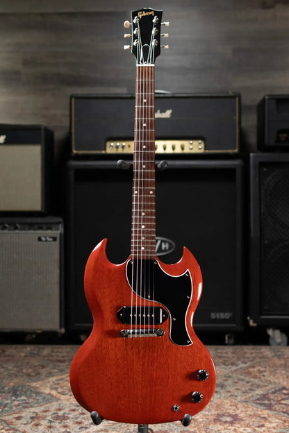 Gibson SG Junior Electric Guitar - Vintage Cherry with Hardshell Case - Used