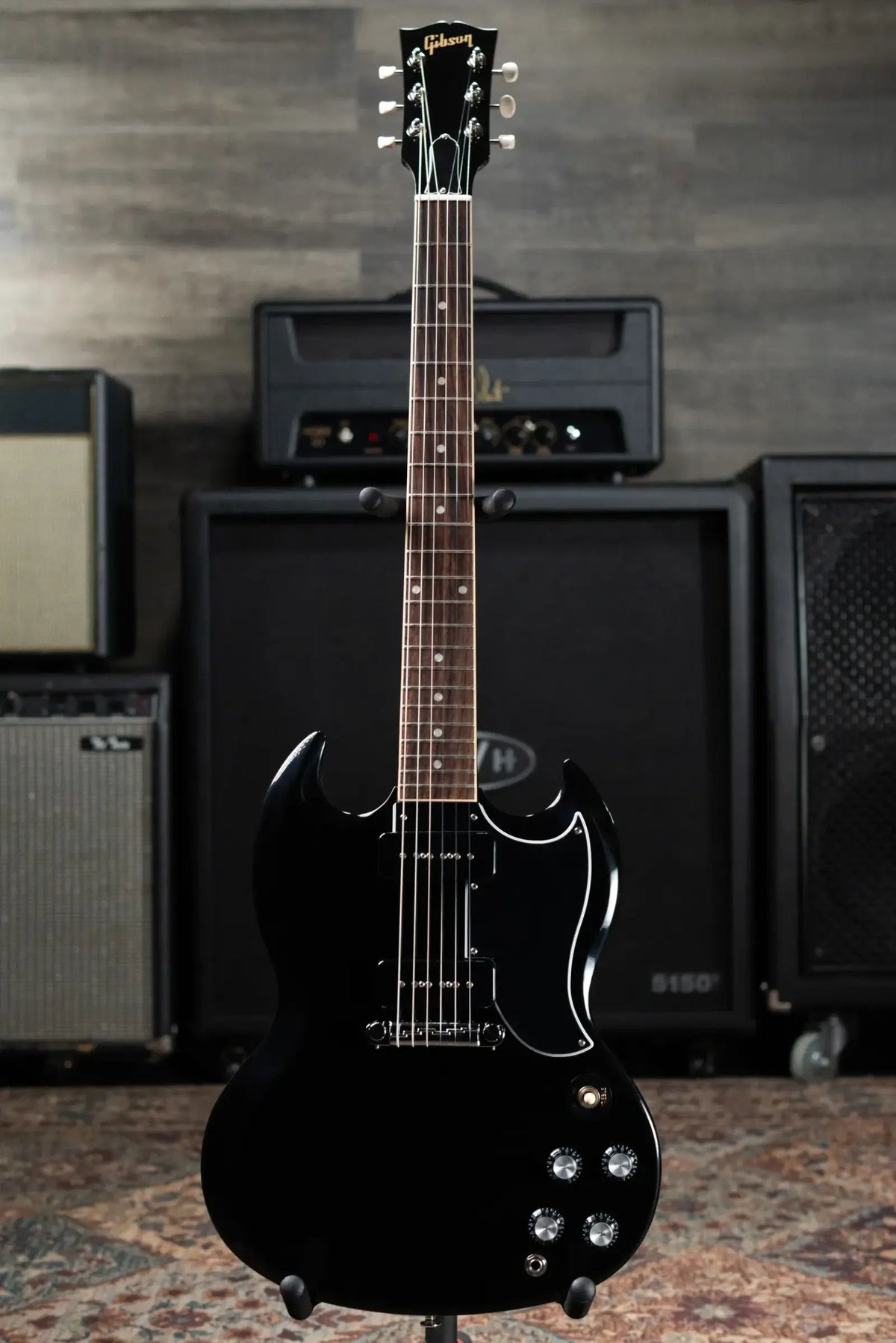 Gibson SG Special Electric Guitar - Ebony with Hardshell Case