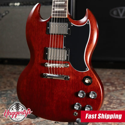 Gibson SG Standard '61 Faded Electric Guitar - Faded Vintage Cherry with Hardshell Case