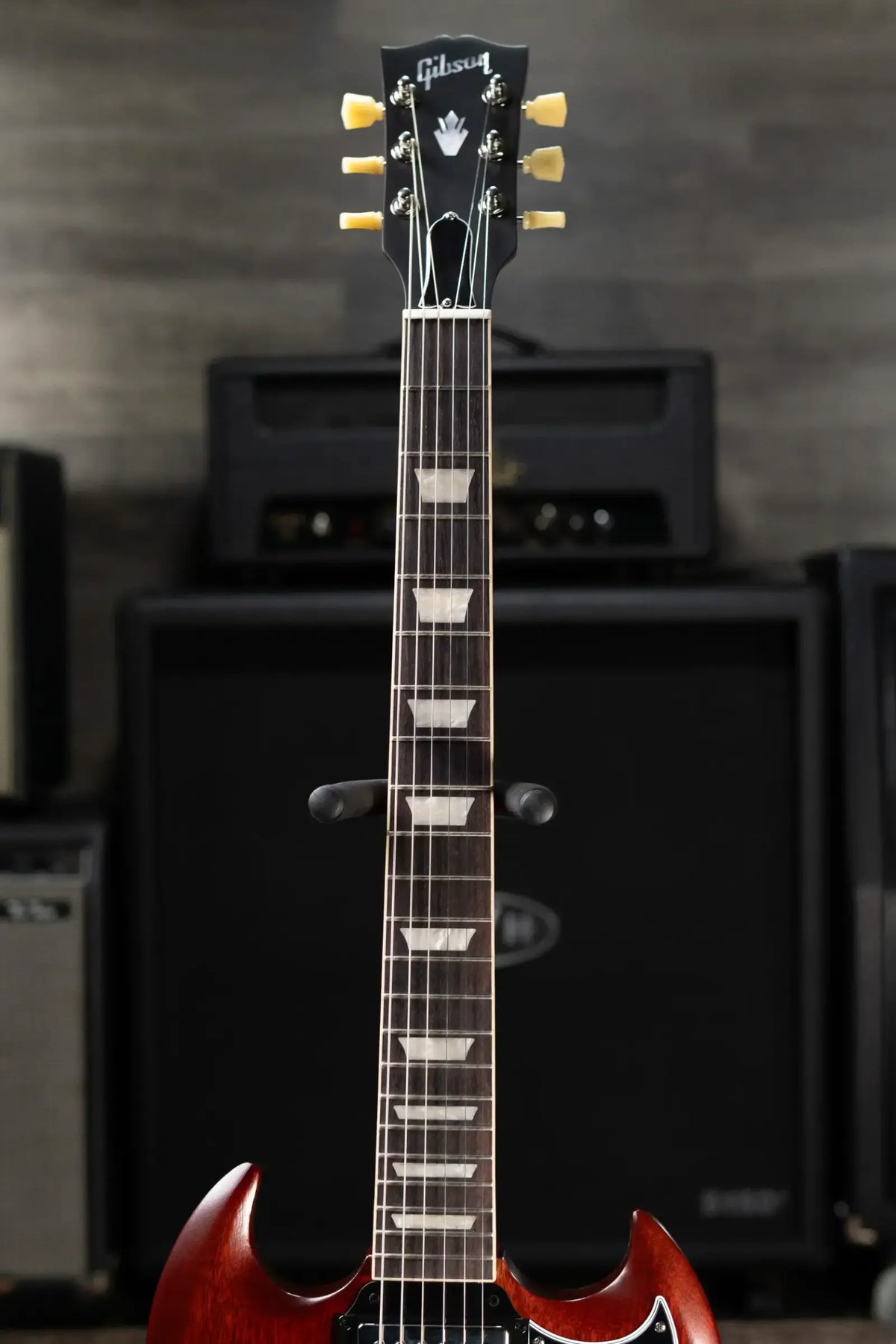 Gibson SG Standard '61 Faded Electric Guitar - Faded Vintage Cherry with Hardshell Case
