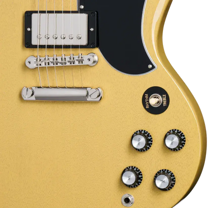 Gibson SG Standard '61 Stop Bar Electric Guitar - TV Yellow with Hardshell Case