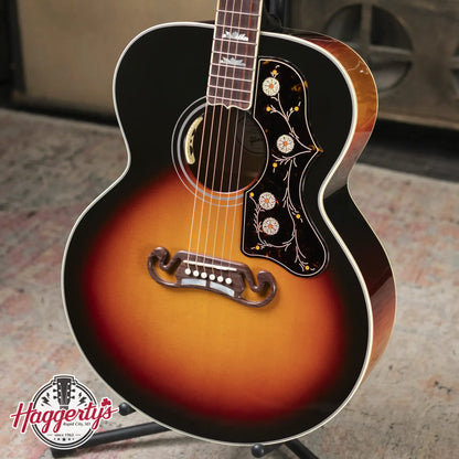 Gibson SJ-200 Standard Maple Acoustic/Electric Guitar - Triburst with Hardshell Case
