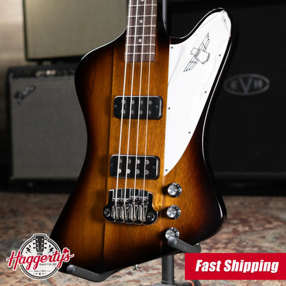 Gibson Thunderbird Electric Bass Guitar - Tobacco Sunburst Perimeter with Hardshell Case
