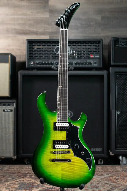 Gibson Victory Figured Top Electric Guitar - Iguana Burst with Hardshell Case