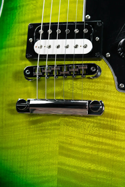 Gibson Victory Figured Top Electric Guitar - Iguana Burst with Hardshell Case