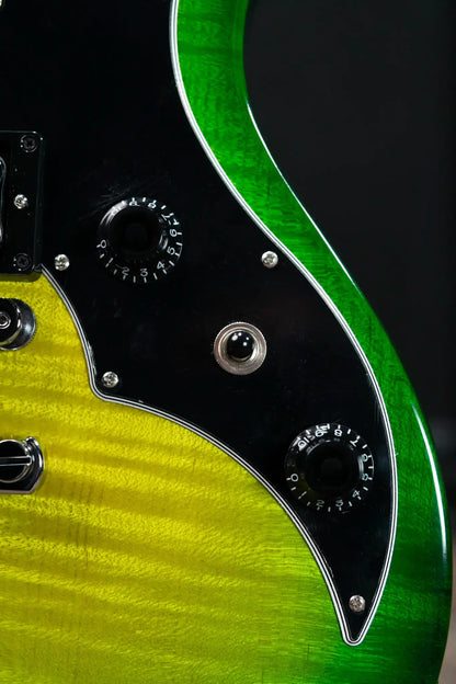 Gibson Victory Figured Top Electric Guitar - Iguana Burst with Hardshell Case