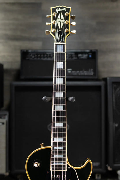 Gibson Vintage 1973 Les Paul Custom '54 Reissue Electric Guitar - Ebony with Hardshell Case - Used