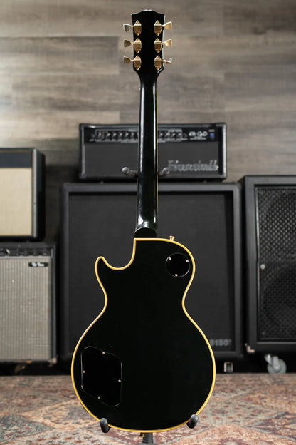 Gibson Vintage 1973 Les Paul Custom '54 Reissue Electric Guitar - Ebony with Hardshell Case - Used